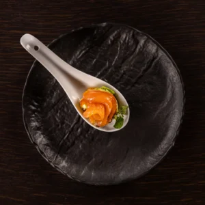 Sūdyta lašiša su avokado gvakamole